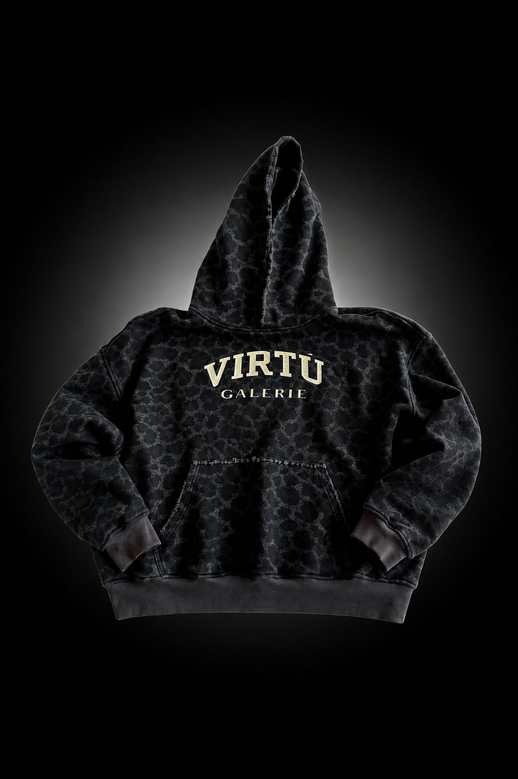 VIRTÙ GALERIE LEOPARD HOODIE