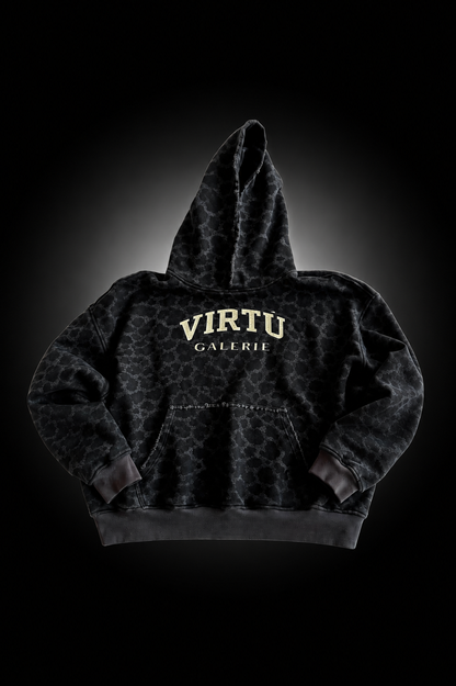 VIRTÙ GALERIE LEOPARD HOODIE