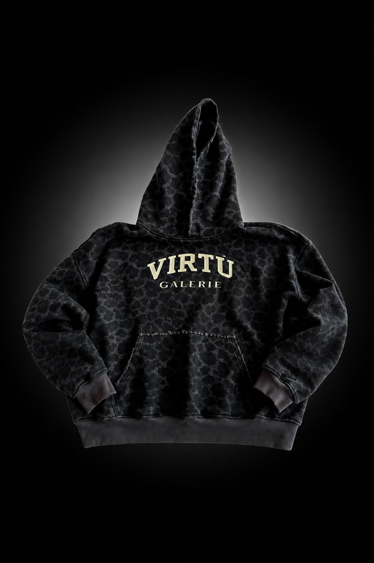 VIRTÙ GALERIE LEOPARD HOODIE